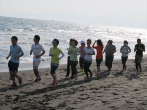 湘南ランのベストショット(自称)。どうでしょう?