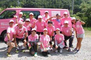 8/18(日)午前→午後の部引き継ぎ時の一枚。