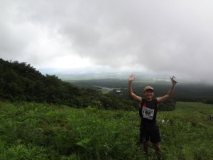 3蔵王トレイル山を登り切った